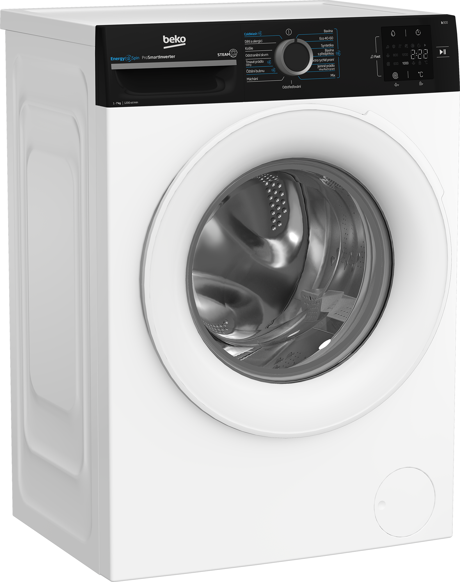 Beko BM3WFU3721WBW slim pračka - Obrázek 2