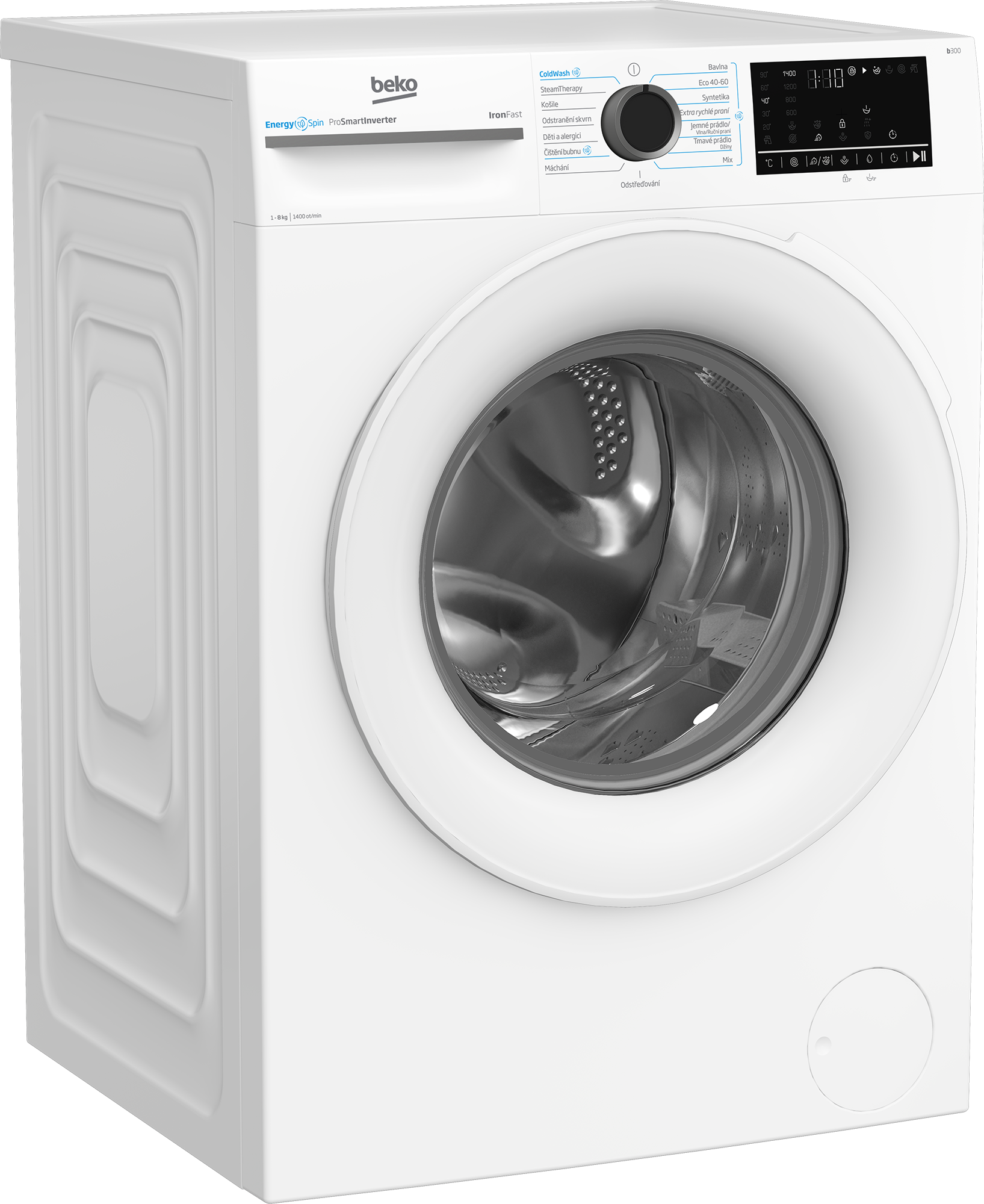 Beko BM3WFU4841WW pračka s předním plněním - Obrázek 2
