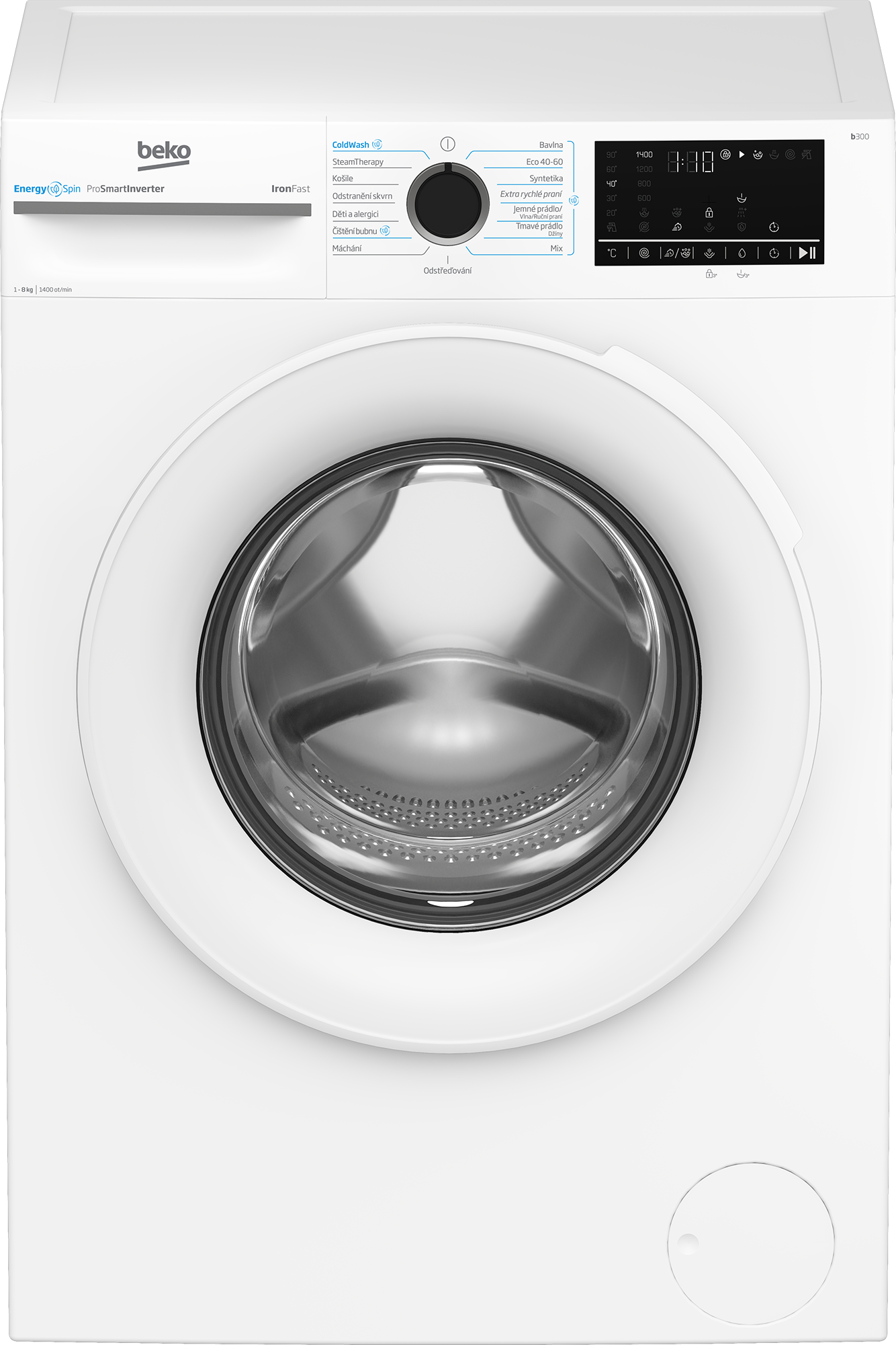 Beko BM3WFU4841WW pračka s předním plněním
