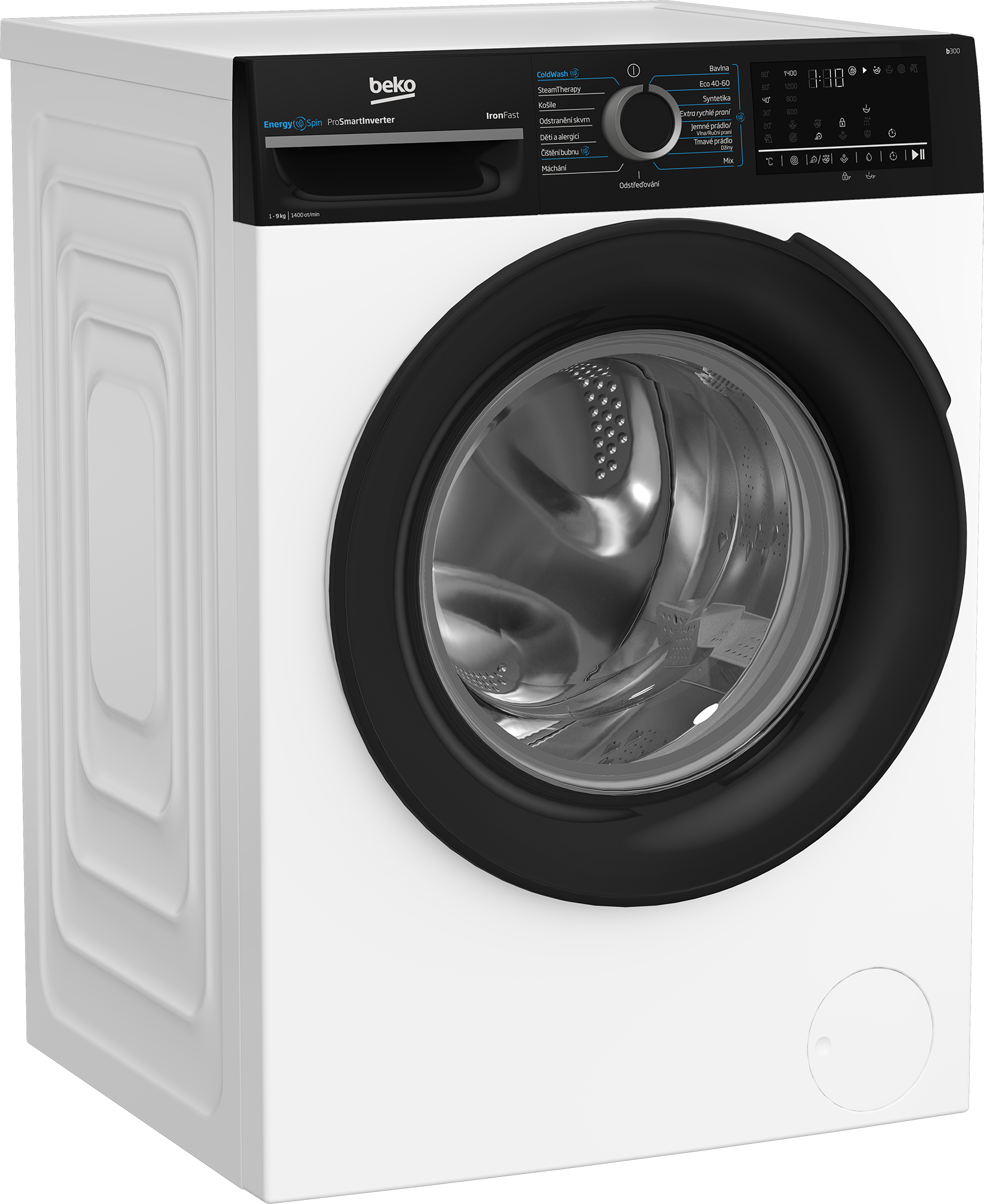 Beko BM3WFU4941WBB pračka s předním plněním - Obrázek 2