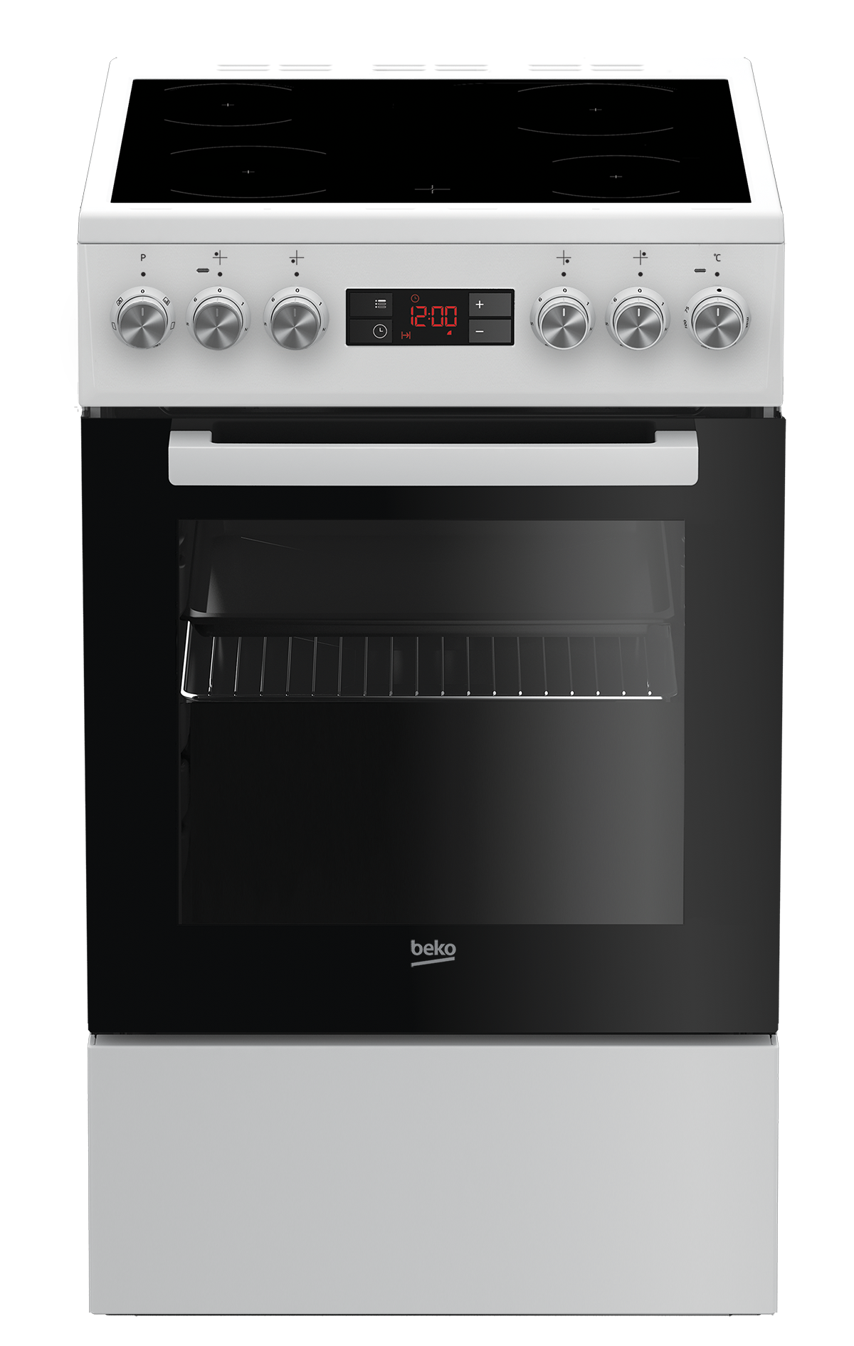 Beko FSM57300GW sklokeramický sporák