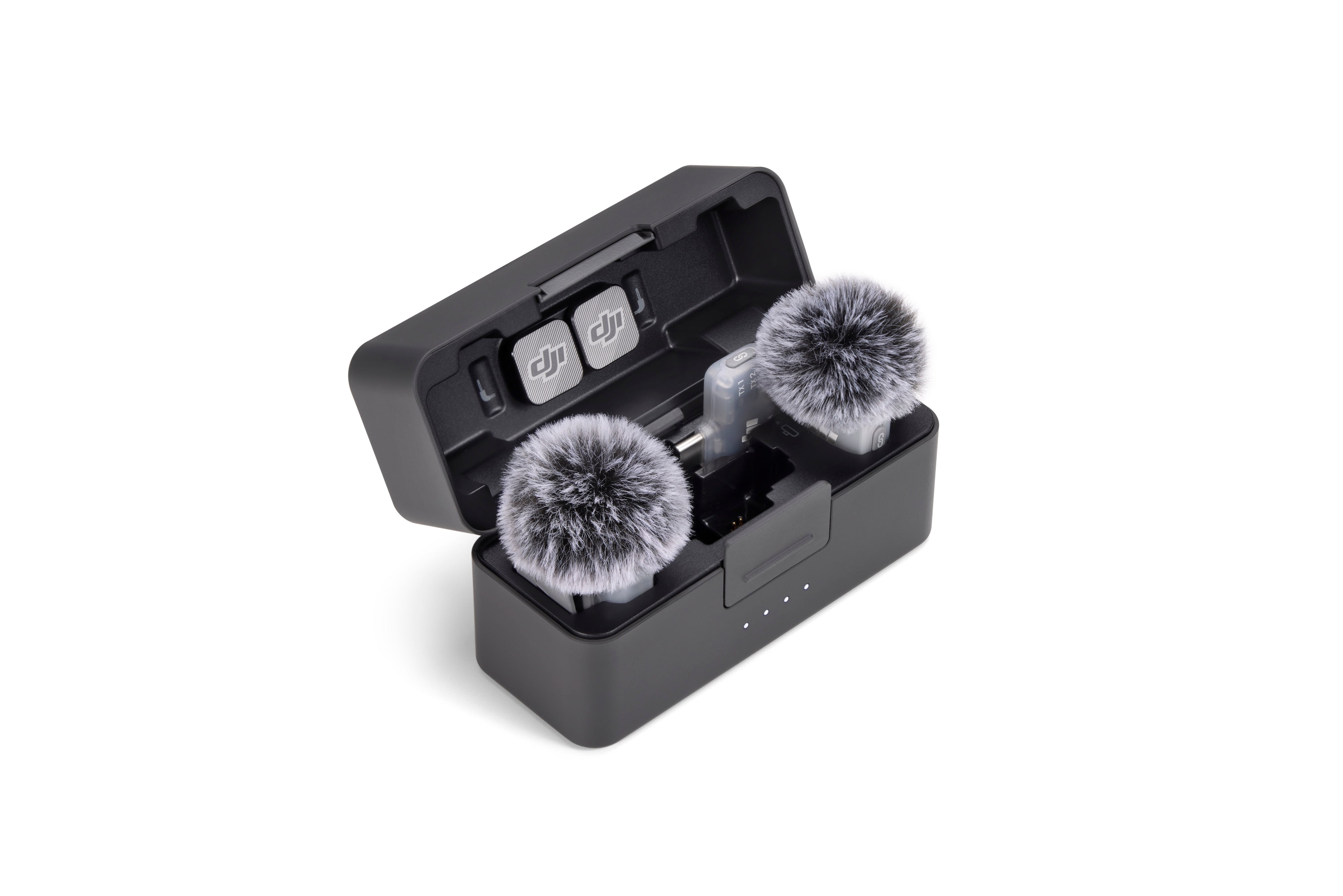 Bezdrátový mikrofon DJI Mic Mini 2 s magnetickými kryty (2 TX + 1 Mobile RX + Charging Case) - Obrázek 2