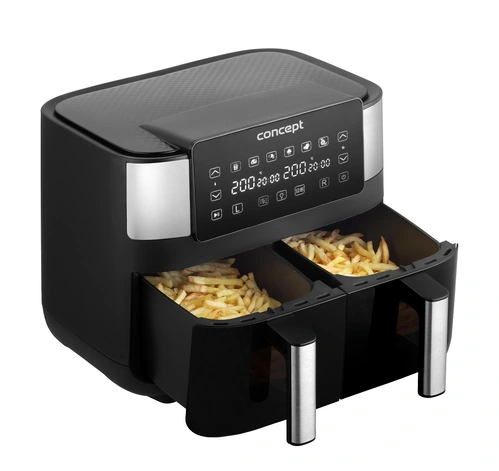 Concept Horkovzdušná fritéza DOUBLE 8 l FR8000