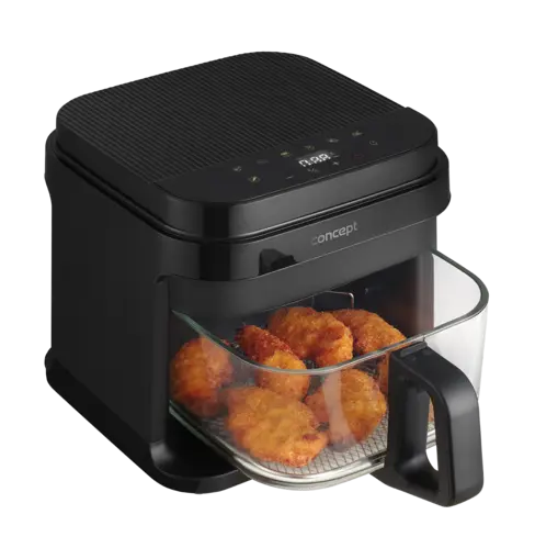 Concept Horkovzdušná fritéza GLASS a FAST 5