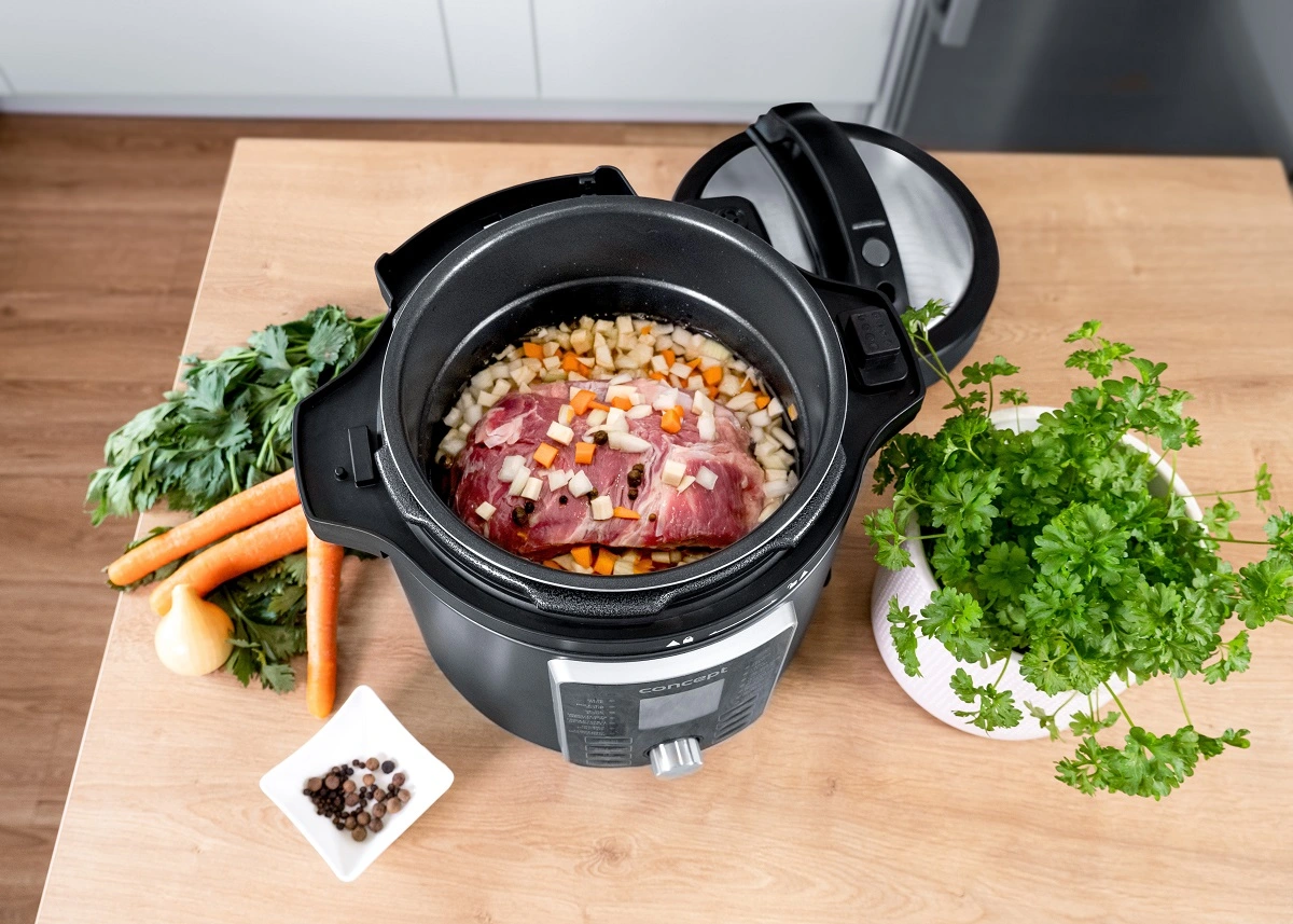 Concept Multifunkční tlakový hrnec s Air Fry poklicí COOKERY CK8000 - Obrázek 2