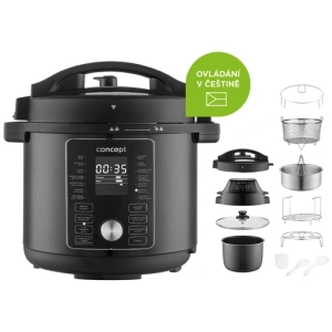 Concept Multifunkční tlakový hrnec s Air Fry poklicí COOKERY CK8000