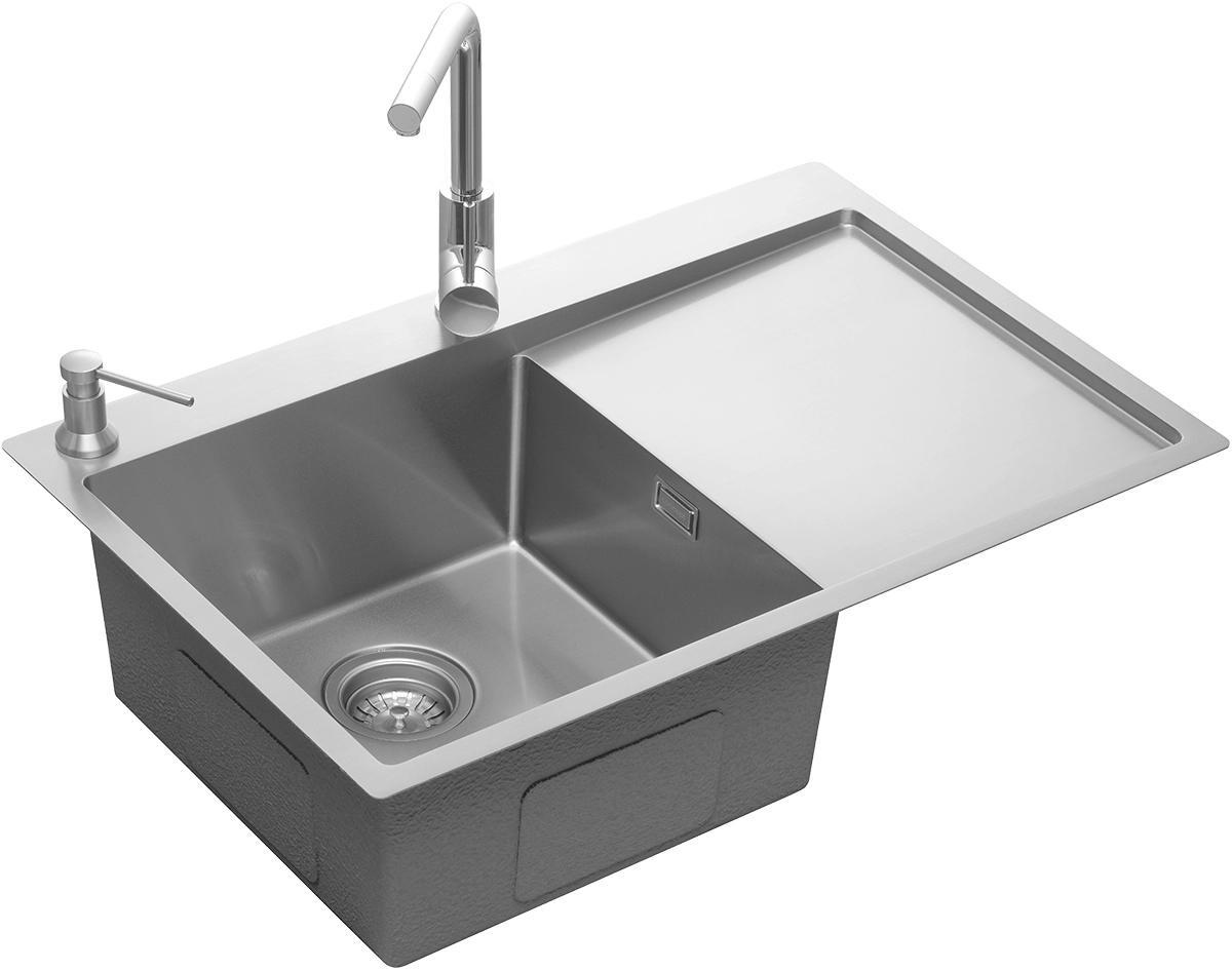 Concept Nerezový dřez s odkapem NANO coat levý DNN1045ssl - Obrázek 2