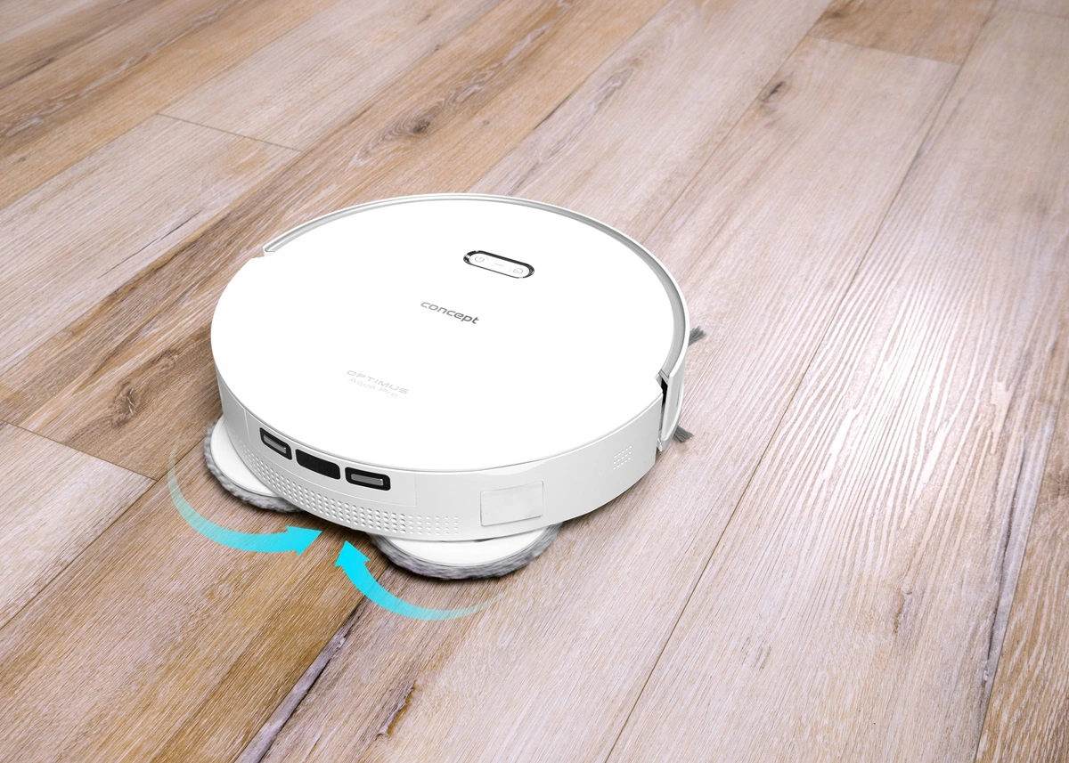 Concept Robotický vysavač s mopem 2v1 OPTIMUS Aqua Pro Laser 3D VR4050 - Obrázek 2