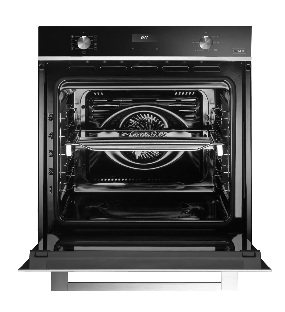 Concept Vestavná trouba ETV8160bc BLACK - Obrázek 2