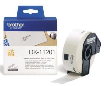 DK-11201 (papírové / standardní adresy - 400 ks) DK11201