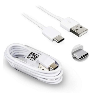 EP-DN930CWE Samsung USB-C Datový Kabel 3A 1.2m White (Bulk) 31584