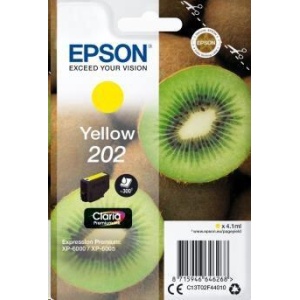 EPSON ink Yellow 202 Premium - singlepack