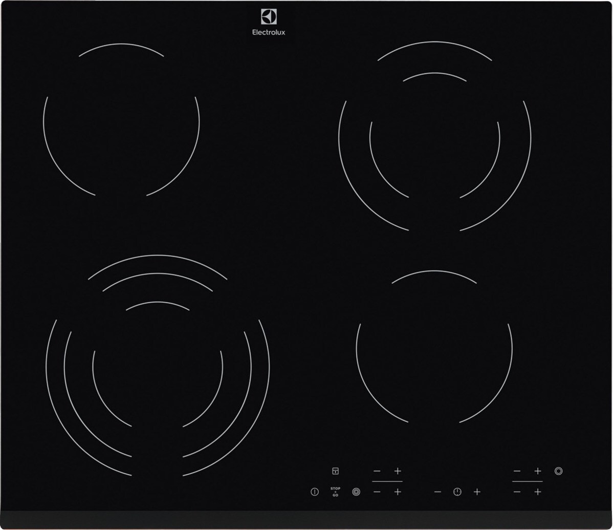 Electrolux EHF6343FOK sklokeramická varná deska Radiant Hob Timer