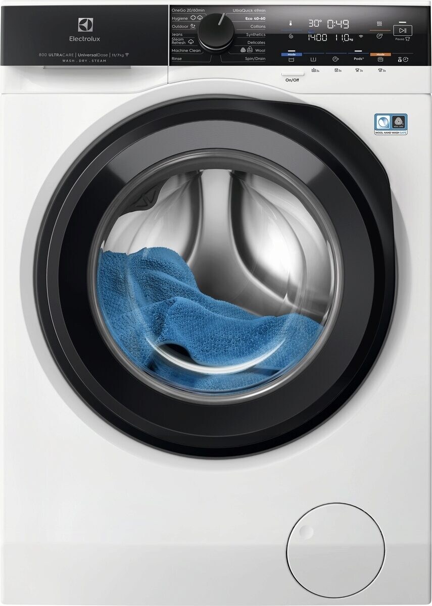 Electrolux EW8W4402QE pračka se sušičkou 800 SteamCare