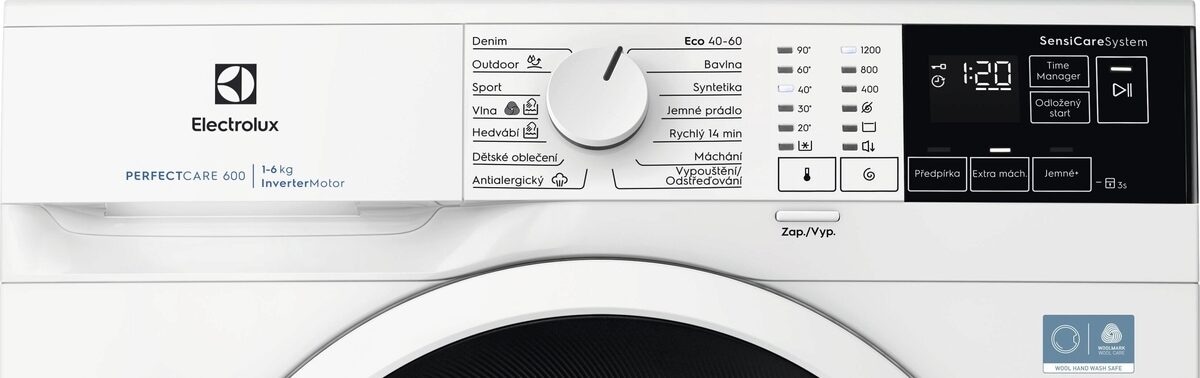 Electrolux EWS6426WC slim pračka 600 SensiCare - Obrázek 2