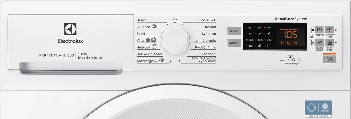 Electrolux EWS6526WC slim pračka 600 SensiCare - Obrázek 2