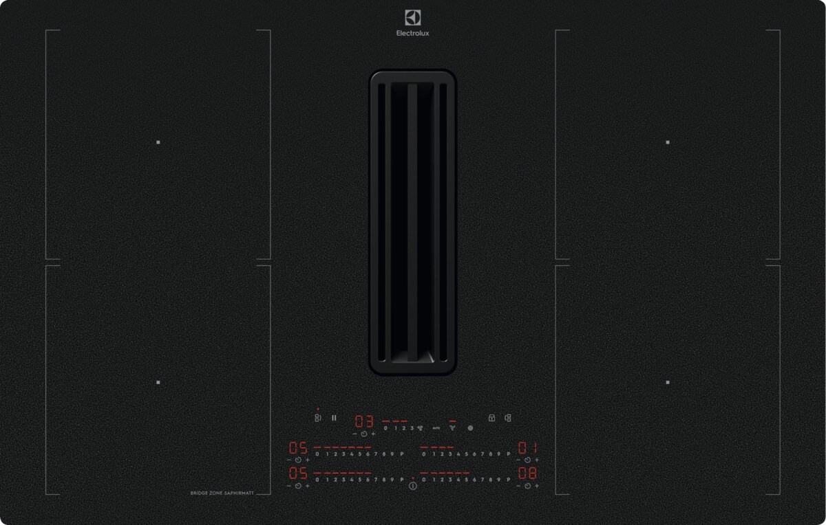 Electrolux KCC84450CZ indukční varná deska s odsavačem Bridge SaphirMatt® - Obrázek 2