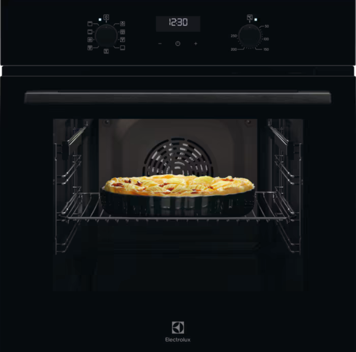 Electrolux KODEF70BZ trouba s parní funkcí SteamBake