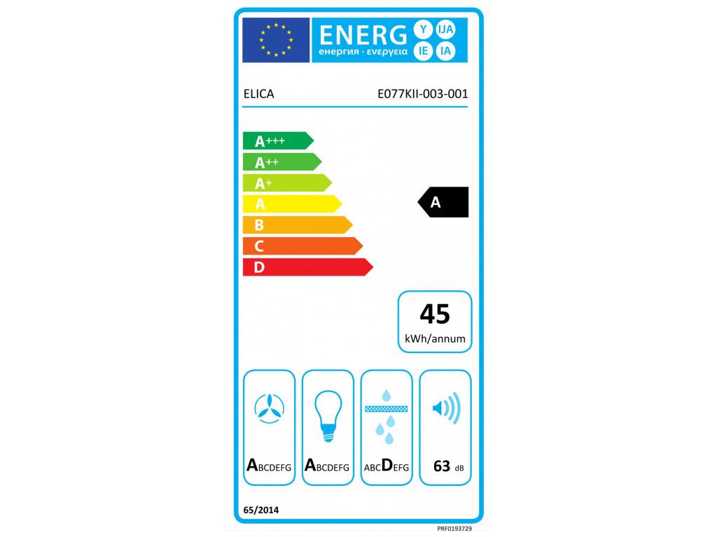 Elica JUST DRY BL/A/80 komínová digestoř - Obrázek 2
