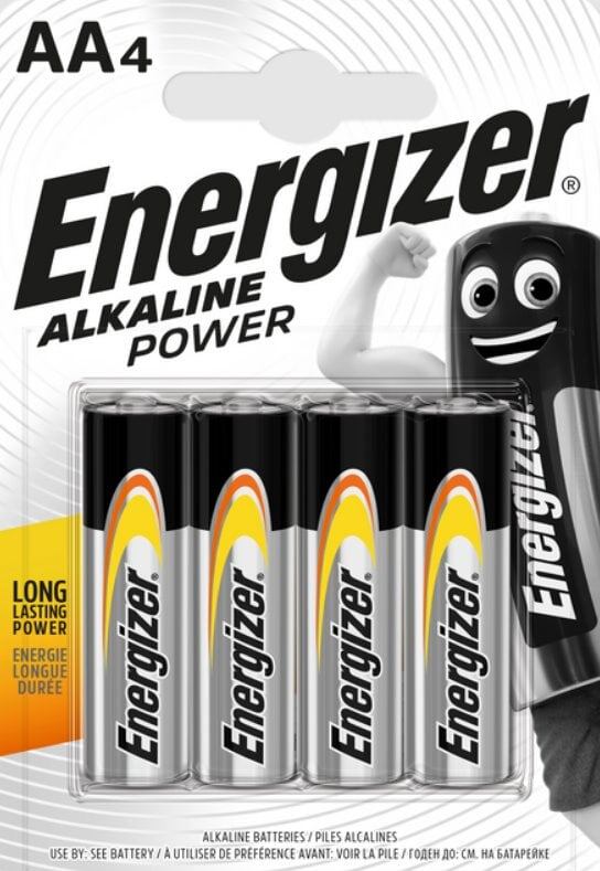 Energizer Alkaline Power - Tužka AA/4 ks EB003