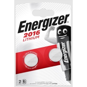 Energizer Lithiová knoflíková baterie - CR2016 2pack ECR023