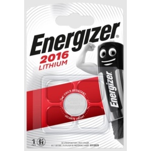 Energizer Lithiová knoflíková baterie - CR2016 ECR009