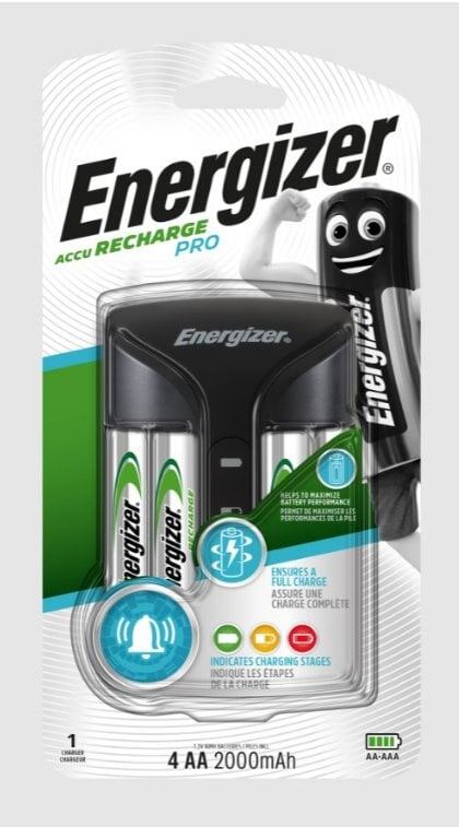 Energizer nabíječka - Pro Charger +4AA Power Plus 2000 EN011