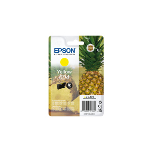Epson 604 inkoustová náplň 1 kusů Originální Standardní výtěžnost Žlutá C13T10G44010