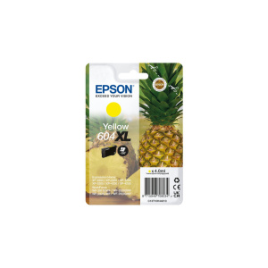 Epson 604XL inkoustová náplň 1 kusů Originální Vysoká (XL) výtěžnost Žlutá C13T10H44010