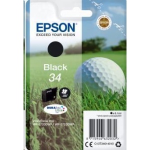 Epson Singlepack Black 34 DURABrite Ultra Ink C13T34614010