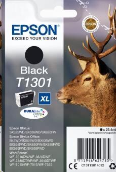 Epson Singlepack Black T1301 DURABrite Ultra Ink C13T13014012