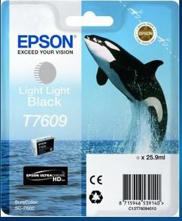 Epson T7609 Ink Cartridge Light Light Black C13T76094010