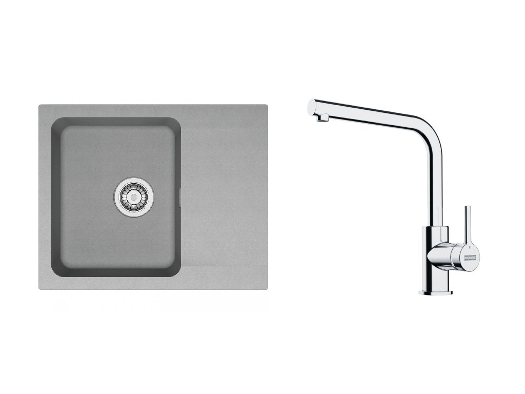 Franke OID 611-62 šedá+FS 3230.031