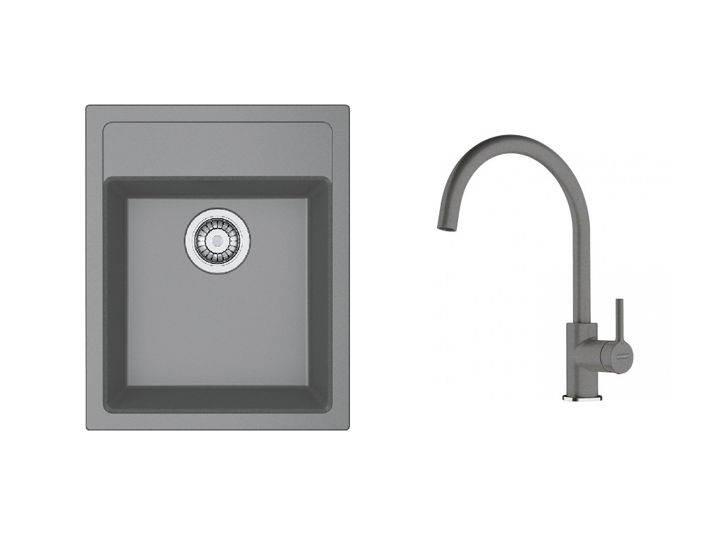 Franke SID 610-40 šedá+FC 6018.084