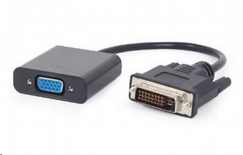 GEMBIRD Redukce DVI-D / VGA (M/F) černá A-DVID-VGAF-01