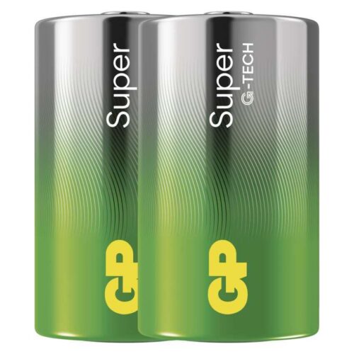 GP Alkalická baterie SUPER D (LR20) - 2ks 1013422200