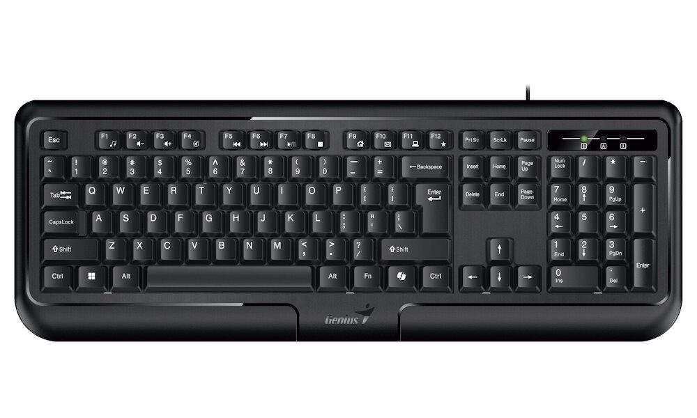 Genius KB-118 II/Drátová USB/CZ-SK layout/Černá 31310051411 - Obrázek 12