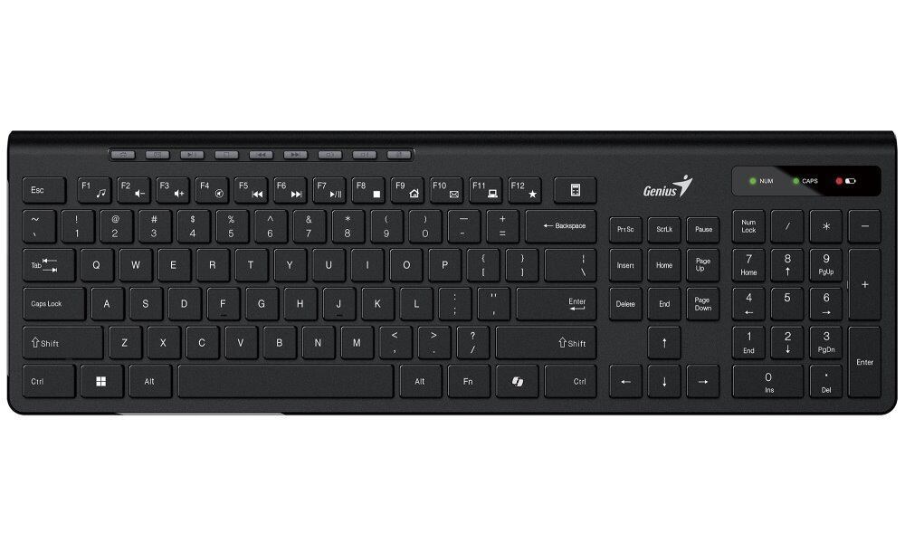 Genius SlimStar 7230/Bezdrátová USB/CZ-SK layout/Černá 31310021411 - Obrázek 16