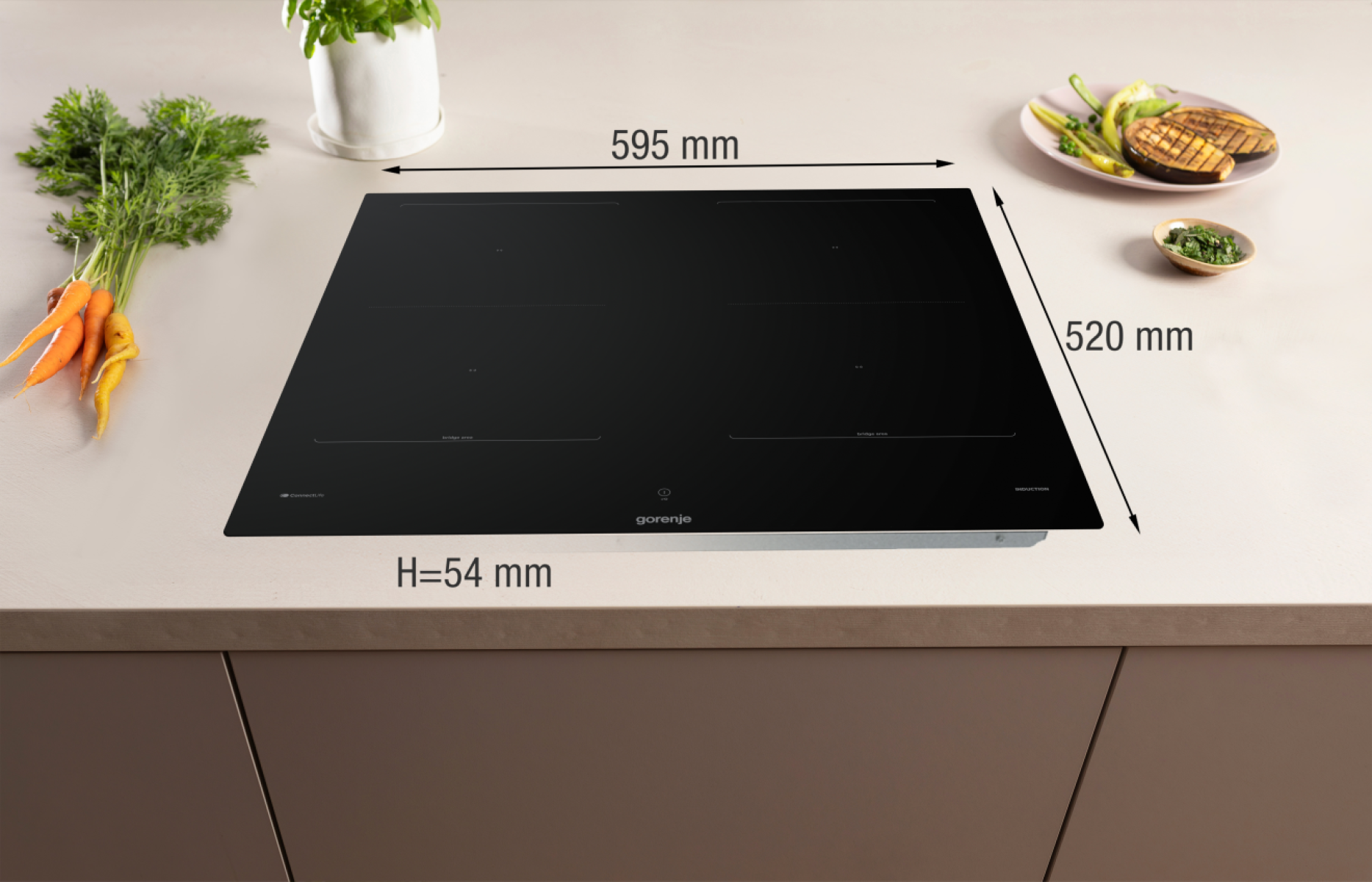 Gorenje GI6443BSCWF indukční varná deska - Obrázek 2