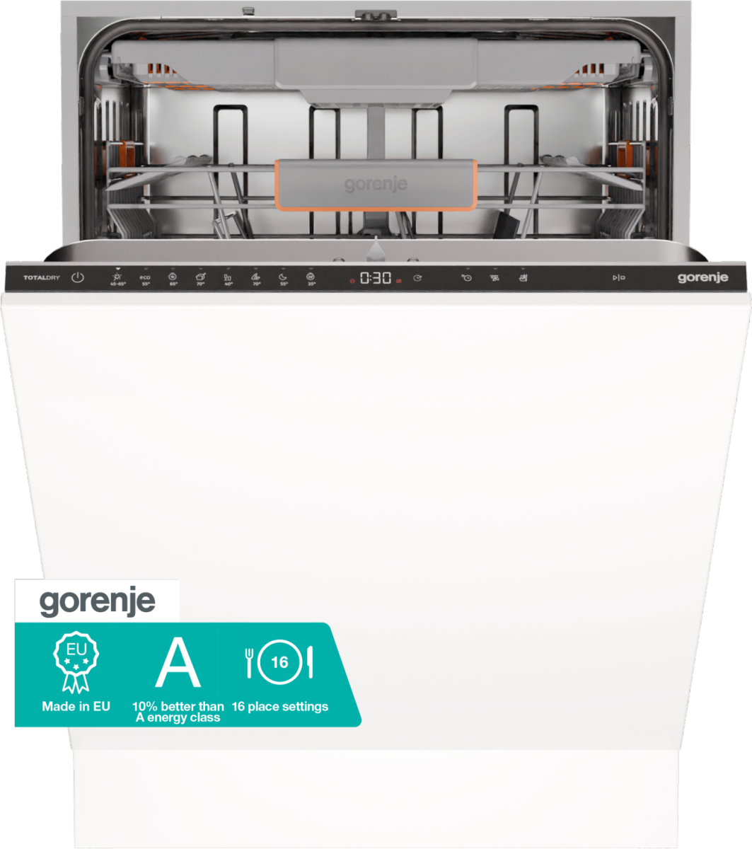 Gorenje GV663A66 vestavná myčka nádobí