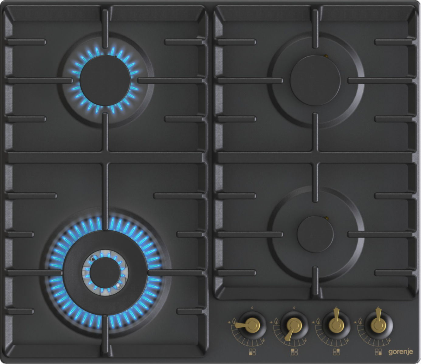 Gorenje GW642CLB plynová varná deska CLASSICO
