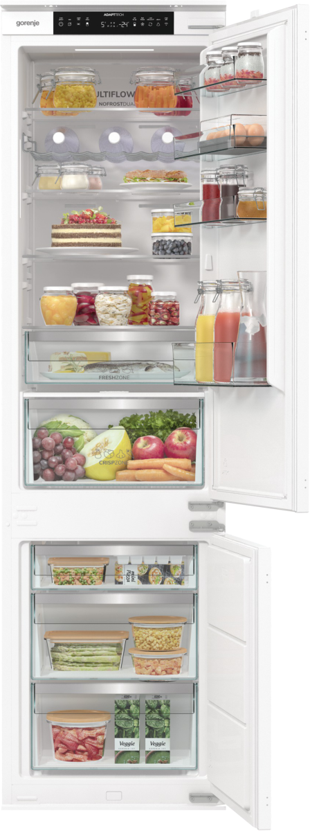 Gorenje NRKI519D61WF vestavná kombinovaná lednice