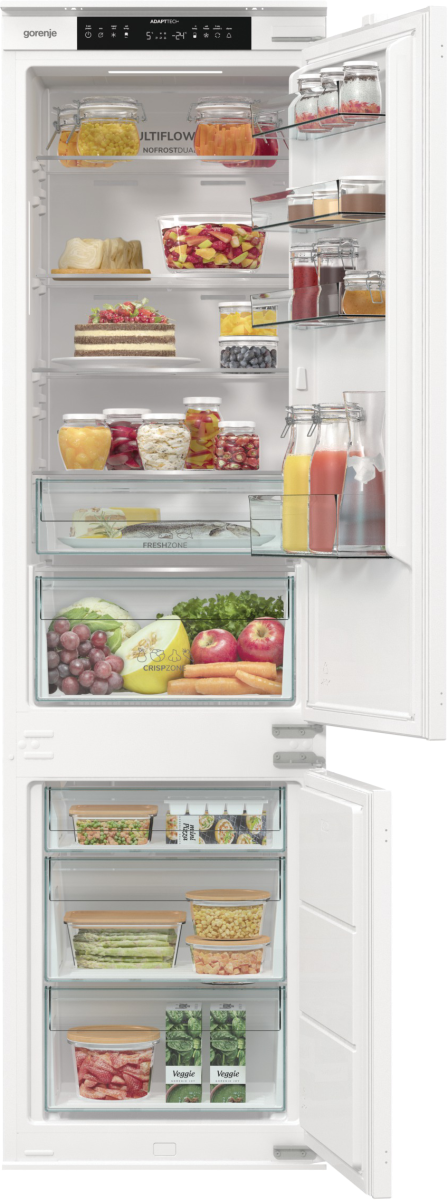 Gorenje NRKI519E41 vestavná kombinovaná lednice