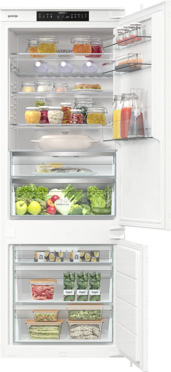 Gorenje NRKI619D61WFE vestavná kombinovaná lednice