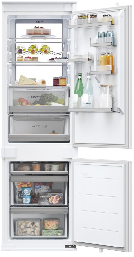 Haier HBW7518DT vestavná kombinovaná lednice