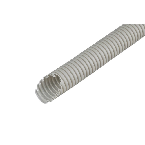 Husí krk trubka FRÄNKISCHE FFKu-EL-F 40mm světle šedá (25m) 25005040