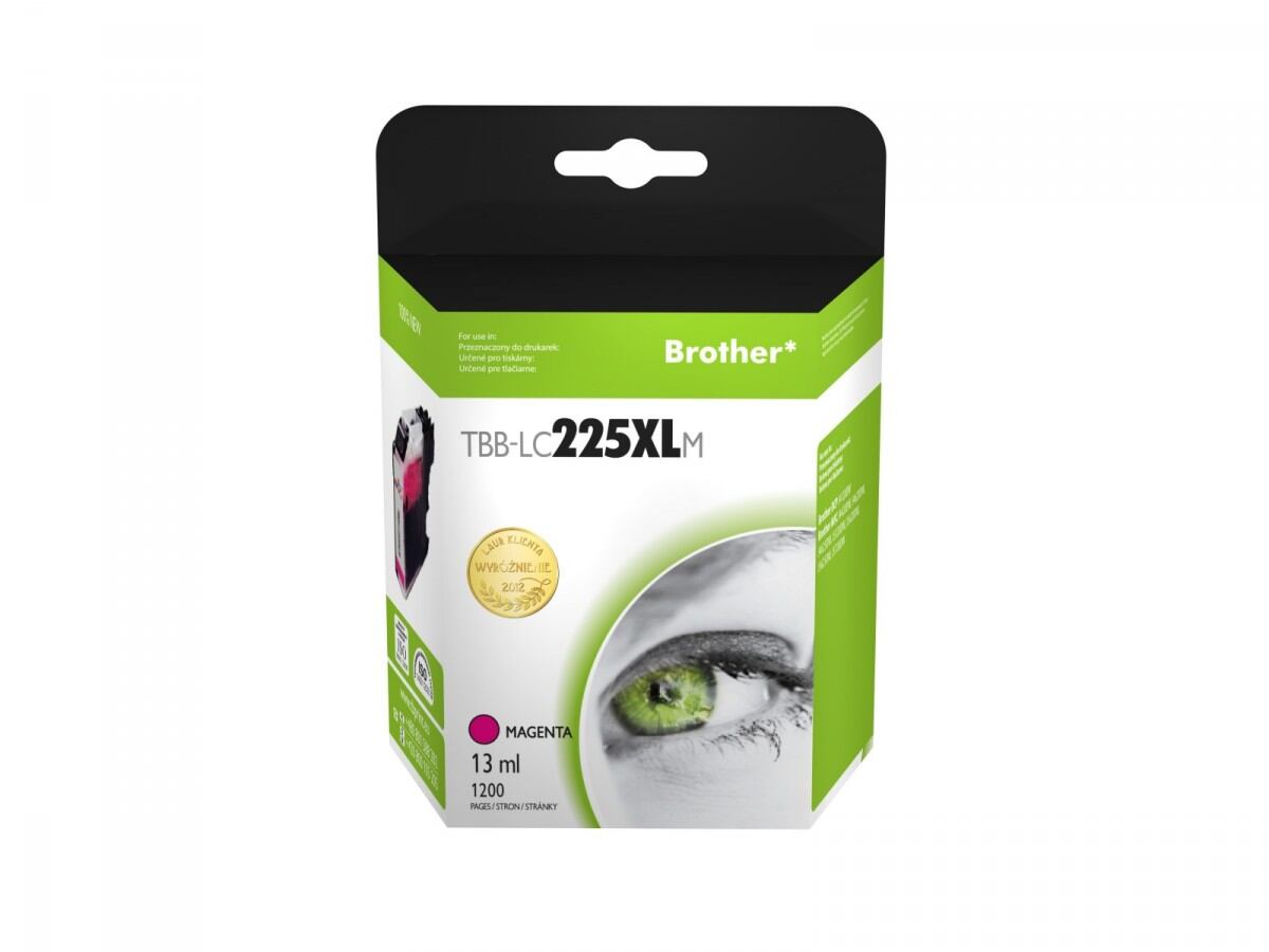 Ink. kaz. TB komp. s Brother LC225XL Magenta Nová TBB-LC225XLM