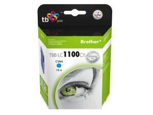 Ink. kazeta TB kompat. s Brother LC1100C 100% N TBB-LC1100CY