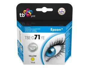 Ink. kazeta TB kompatibilní s Epson T0714 Yellow TBE-D71YE