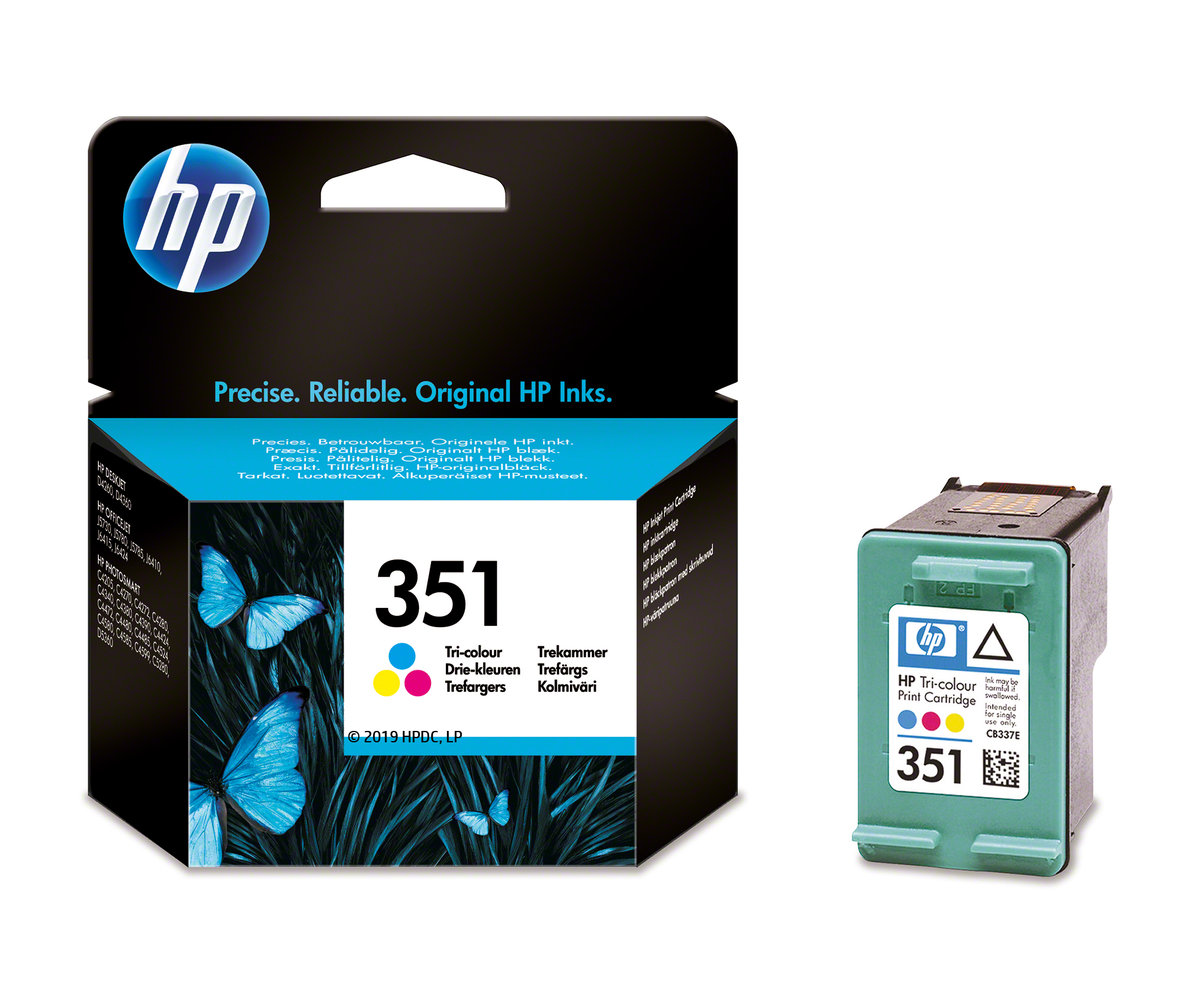 Inkoustová kazeta HP 351 tříbarevná (CB337EE#BA3)